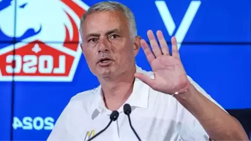 Mourinho Açıklama Yaptı, Taraftarlar Büyük Bir Şaşkınlık İçinde!